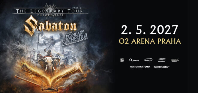 SABATON přijíždí do PRAHY s turné The Legendary Tour a speciálním hostem The Legendary Orchestra!