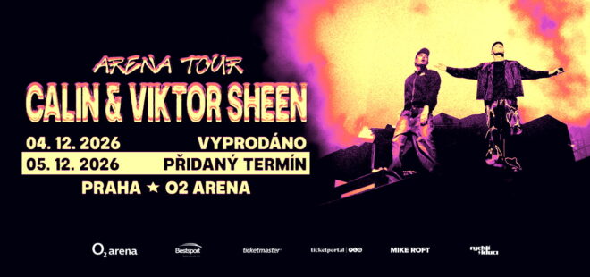 Calin & Viktor Sheen přidávají 2. termín v O2 areně