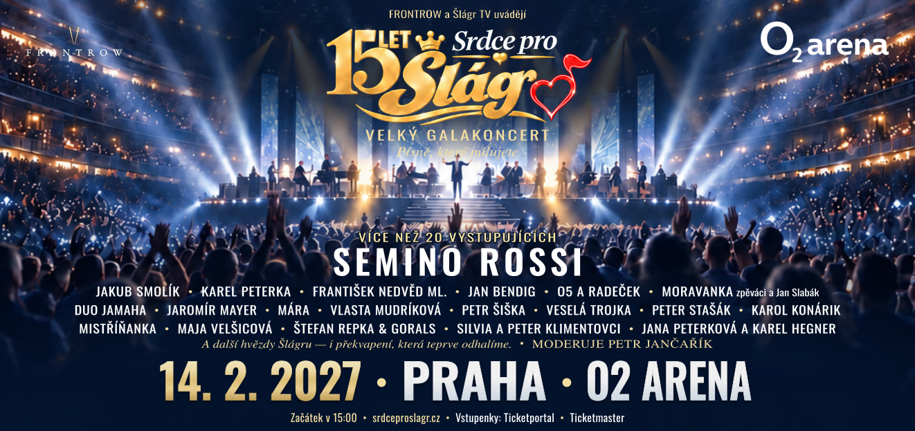 Srdce pro Šlágr – Velký galakoncert k 15 letům Šlágru