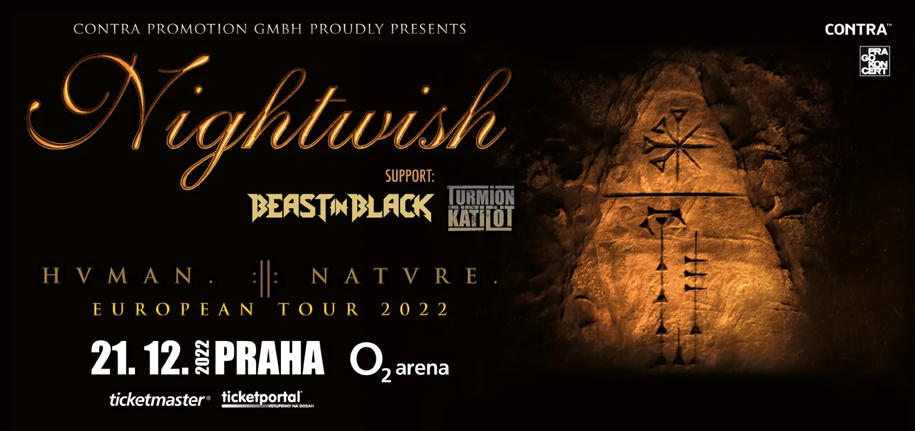 Thumbnail # NIGHTWISH postpones their O2 arena Prague concert for 21. 12. 2022