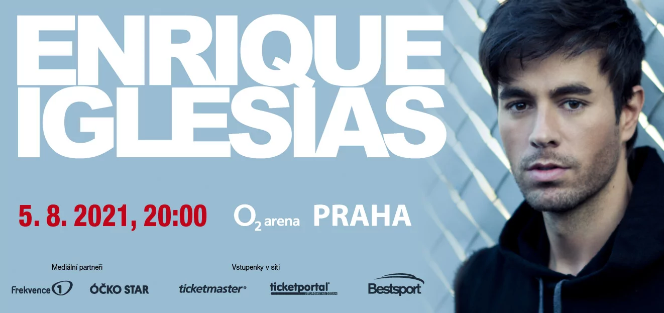 Thumbnail # Enrique Iglesias se vrací do Prahy! V O2 areně vystoupí 5. srpna 2021