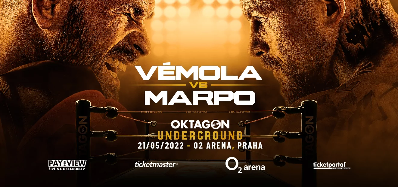 Thumbnail # OKTAGON Underground: VÉMOLA vs. MARPO v boxu. Společenská událost roku, která nemá v České republice obdoby!