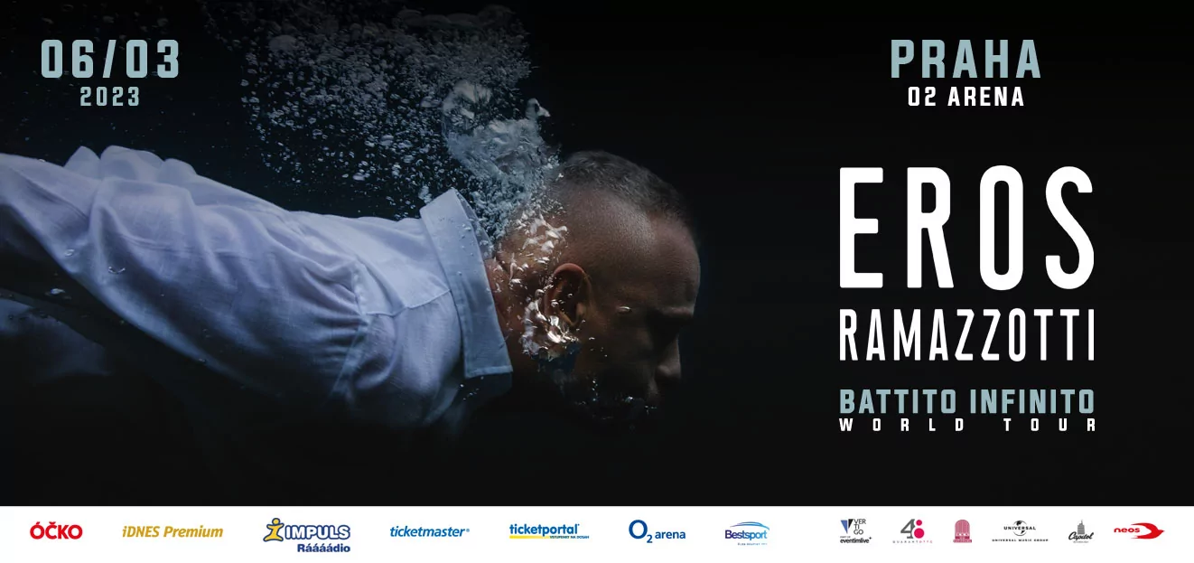 Thumbnail # Eros Ramazzotti vydává po čtyřech letech nové album a vyrazí na světové turné. V březnu 2023 se dočkají i čeští fanoušci