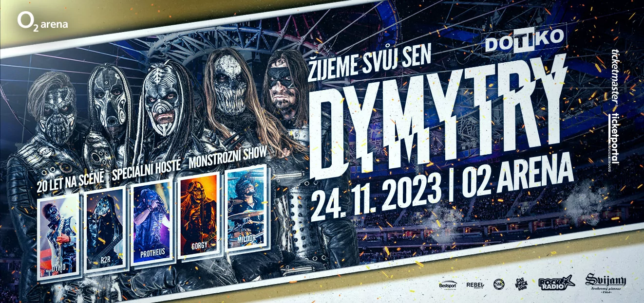 Thumbnail # Metaloví Dymytry si plní svůj sen a dobývají O2 arenu!