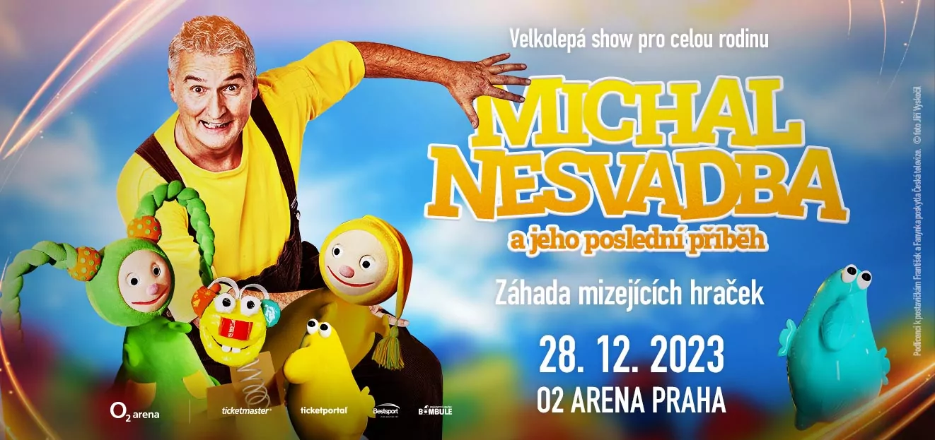 Thumbnail # Informujeme o zrušení akce Michal Nesvadba a jeho poslední příběh – Záhada mizejících hraček