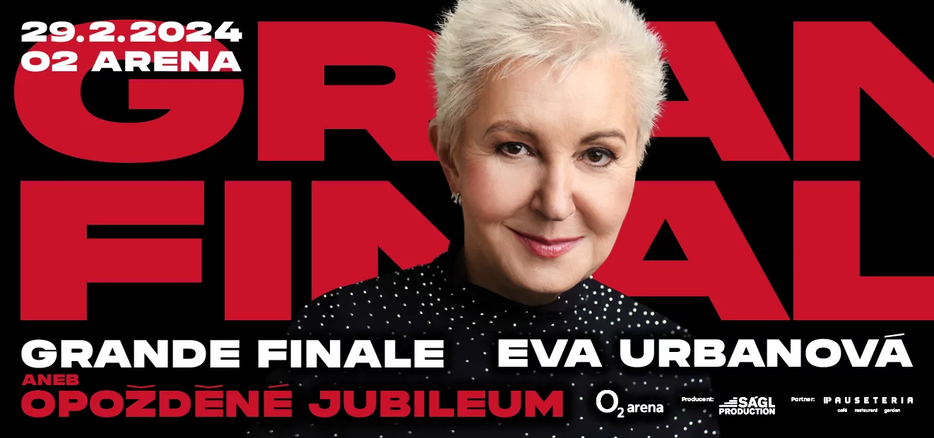 Thumbnail # GRANDE FINALE ANEB OPOŽDĚNÉ JUBILEUM EVY URBANOVÉ V O2 ARENĚ SE PRO VÁS STANOU ZÁŽITKEM