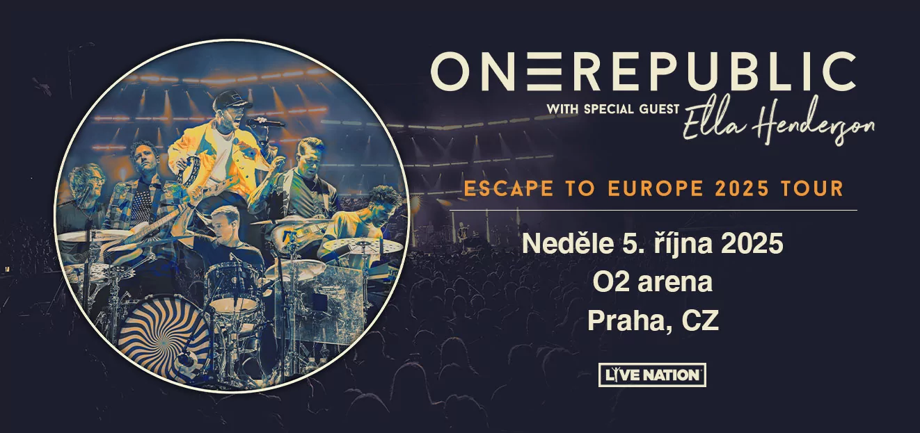Thumbnail # OneRepublic se vrací do pražské O2 areny! Kapela, která se může pyšnit mnoha známými hity se vrací do největší české haly, kterou před dvěma lety vyprodala.