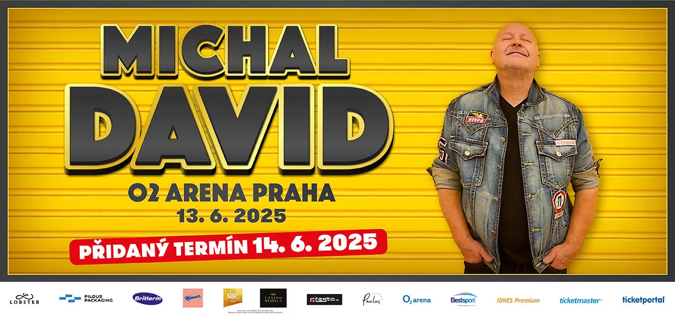 Thumbnail # Michal David oslaví své životní jubileum velkolepou show v O2 areně a pro ohromný zájem přidává druhý koncert 14. června 2025.