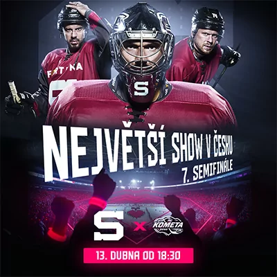 7. semifinále: HC Sparta Praha – HC Kometa Brno náhledový obrázek