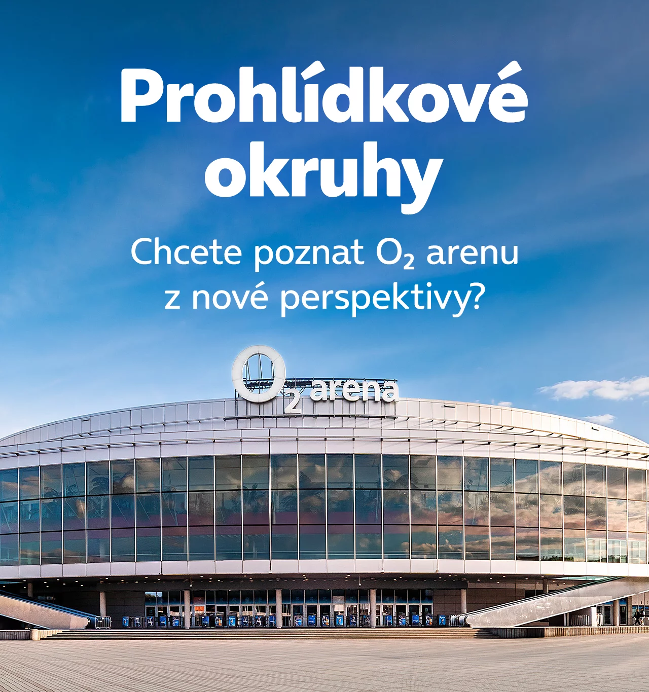 Prohlídkové okruhy v O2 areně náhledový obrázek
