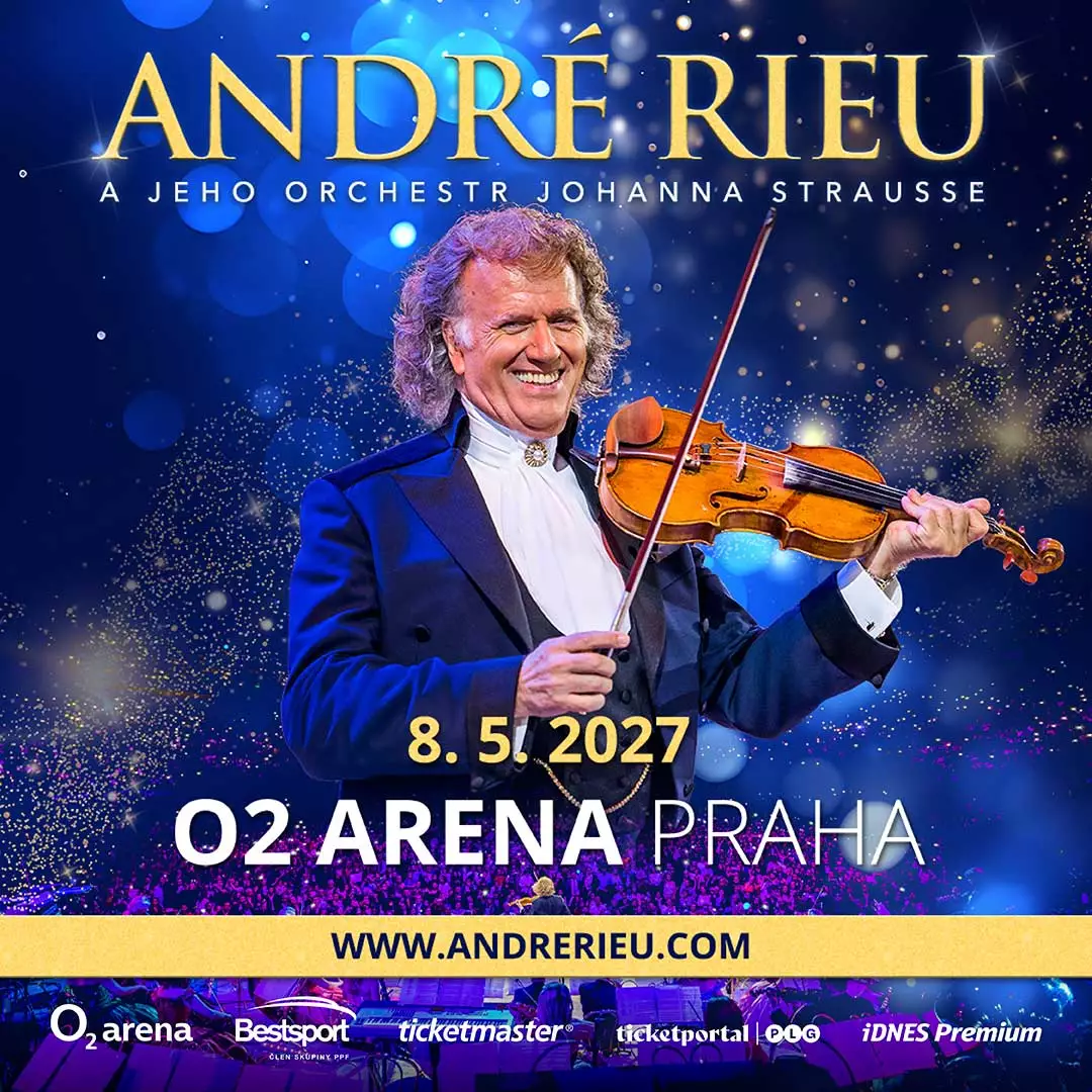 André Rieu in Prague 2027 – WITH HIS JOHANN STRAUSS ORCHESTRA náhledový obrázek