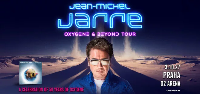 Audiovizuální cesta od minulosti k budoucnosti: Jean-Michel Jarre ovládne v říjnu 2027 O2 arenu